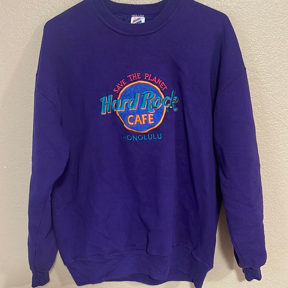 honolulu hard rock sweatshirt